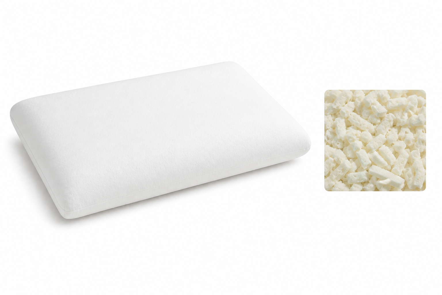 μαξιλαρι memory τριμμα MATTLAND LATEX FLAKES - Image 1
